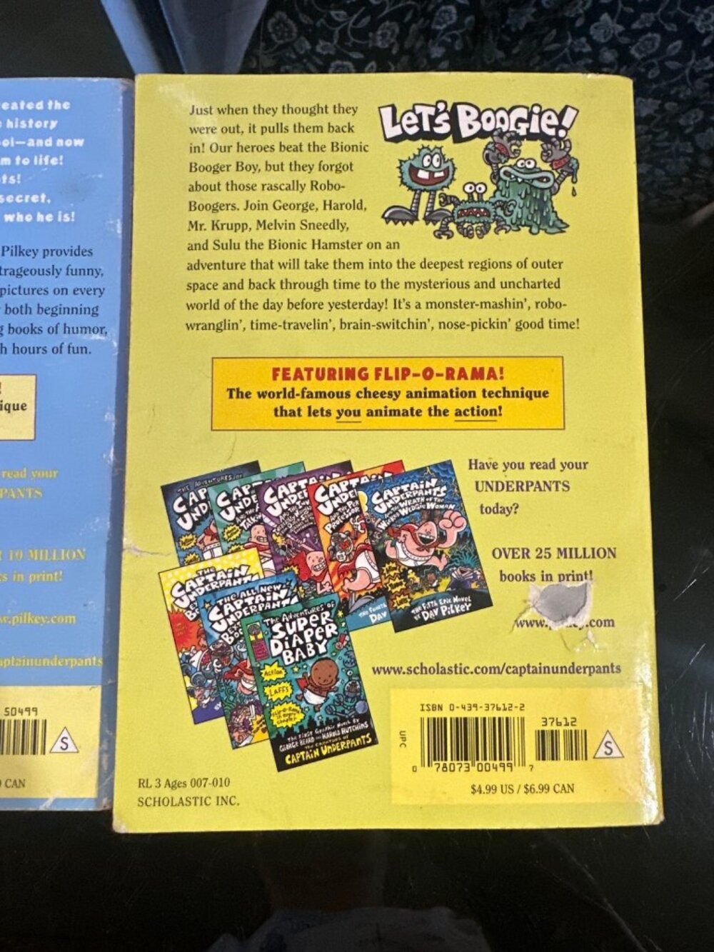Captain Underpants Lot: The First & Seventh Epic Novels By Dav Pilkey Illustrate - Picture 6 of 8